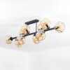 Ripoll Plafondlamp, Kogellampje Amber, 10-lichts
