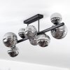 Chehalis Plafondlamp, Kogellampje Rookkleurig, 8-lichts