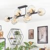 Ripoll Plafondlamp, Kogellampje Amber, Duidelijk, 10-lichts
