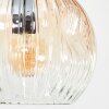 Ripoll Plafondlamp, Kogellampje Amber, Duidelijk, 10-lichts