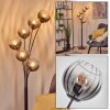 Koyoto Staande lamp 40 cm Duidelijk, Rookkleurig, 6-lichts