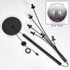 Koyoto Staande lamp 40 cm Duidelijk, Rookkleurig, 6-lichts