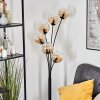 Koyoto Staande lamp 40 cm Amber, Duidelijk, 6-lichts