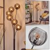 Koyoto Staande lamp 40 cm Rookkleurig, 6-lichts