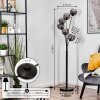 Koyoto Staande lamp 40 cm Rookkleurig, 6-lichts