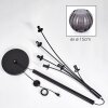 Koyoto Staande lamp 40 cm Rookkleurig, 6-lichts