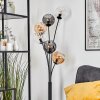 Koyoto Staande lamp 40 cm Amber, Duidelijk, Rookkleurig, 6-lichts