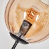 Koyoto Staande lamp 40 cm Amber, Duidelijk, Rookkleurig, 6-lichts