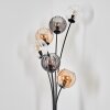 Koyoto Staande lamp 40 cm Amber, Duidelijk, Rookkleurig, 6-lichts