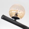 Chehalis Plafondlamp, Kogellampje Amber, Rookkleurig, 8-lichts