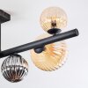 Chehalis Plafondlamp, Kogellampje Amber, Rookkleurig, 8-lichts