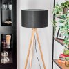 Flemming Staande lamp Natuurlijke kleuren, Zwart, 1-licht