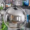 Koyoto Hanglamp, Kogellampje, Hanglamp Duidelijk, Rookkleurig, 6-lichts