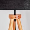 Flemming Staande lamp Natuurlijke kleuren, Zwart, 1-licht