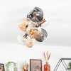 Koyoto Plafondlamp, Kogellampje Goud, Zwart, 8-lichts