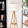 Flemming Staande lamp Hout donker, Zwart, 1-licht