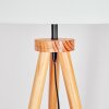 Flemming Staande lamp Natuurlijke kleuren, Zwart, 1-licht