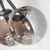Chehalis Plafondlamp, Kogellampje 20 cm Rookkleurig, 6-lichts