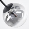 Chehalis Plafondlamp, Kogellampje 58 cm Duidelijk, Rookkleurig, 6-lichts