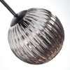 Chehalis Plafondlamp, Kogellampje Rookkleurig, 5-lichts