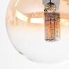 Chehalis Plafondlamp, Kogellampje Amber, Duidelijk, 5-lichts