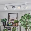 Narel Plafondlamp, Plafondspot LED Wit, 4-lichts