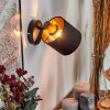 Alsen Wandlamp, Muurspot Zwart, 1-licht