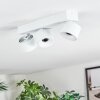 Narel Plafondlamp, Plafondspot LED Wit, 3-lichts