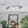Narel Plafondlamp, Plafondspot LED Wit, 3-lichts