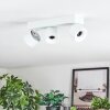 Narel Plafondlamp, Plafondspot LED Wit, 3-lichts
