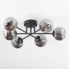 Chehalis Plafondlamp, Kogellampje 55 cm Rookkleurig, 6-lichts