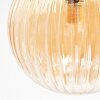 Chehalis Plafondlamp, Kogellampje 62 cm Amber, Duidelijk, Rookkleurig, 6-lichts