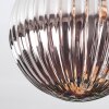 Chehalis Plafondlamp, Kogellampje Amber, Duidelijk, Rookkleurig, 5-lichts
