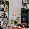 Sydan Hanglamp, Hanglamp Natuurlijke kleuren, Zwart, 1-licht