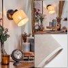 Bassagoda Wandlamp, Muurspot Zwart, 1-licht