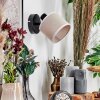 Bassagoda Wandlamp, Muurspot Zwart, 1-licht