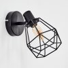 Yaak Wandlamp, Muurspot Zwart, 1-licht