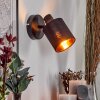 Fallhagen Wandlamp, Muurspot Zwart, 1-licht
