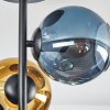 Koyoto Plafondlamp, Kogellampje 31 cm Blauw, Goud, Groen, 4-lichts