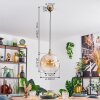 Ripoll Hanglamp, Kogellampje, Hanglamp Goud, 1-licht