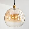 Ripoll Hanglamp, Kogellampje, Hanglamp Goud, 1-licht