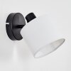 Alsen Wandlamp, Muurspot Zwart, 1-licht