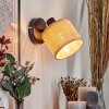 Sabadim Wandlamp, Muurspot Zwart, 1-licht