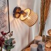 Barcos Wandlamp, Muurspot Zwart, 1-licht