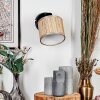 Bongal Wandlamp, Muurspot Zwart, 1-licht
