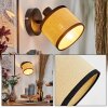 Chellas Wandlamp, Muurspot Zwart, 1-licht