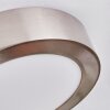Tavin Plafondlamp LED Nikkel mat, 1-licht