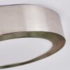 Tavin Plafondlamp LED Nikkel mat, 1-licht