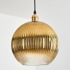 Koyoto Hanglamp, Kogellampje, Hanglamp Goud, 1-licht