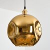 Ripoll Hanglamp, Kogellampje, Hanglamp Goud, 1-licht